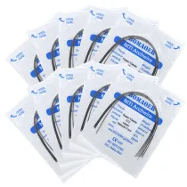 100 PCS dental orthodontic super elastic niti round arch wires natural form 012 upper