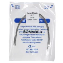 1 packs Dental orthodontic super elastic niti round arch wire 012 Upper Ovoid