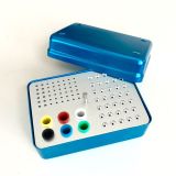 Dental 89 holes 4 use Disinfection box for endo files burs polisher and gutta