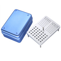 Dental 131 holes Disinfection box for burs endo files and polisher 3 use autocla