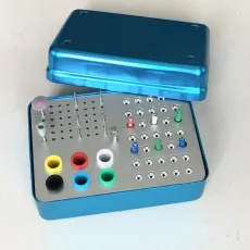 Dental 89 holes 4 use Disinfection box for endo files burs polisher and gutta