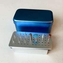 Dental 60 holes Disinfection box for burs and polisher autoclavable