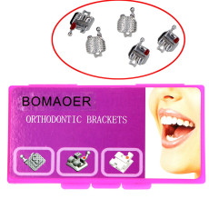 Dental Teeth Orthodontics Brackets Brace MBT 0.022  345Hooks Self-Ligating
