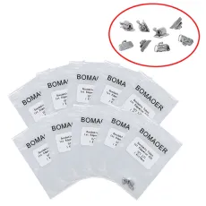 10packs Dental Non-Convertible Buccal Bondable Tube 1st Molar Edgewise 022
