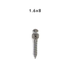 Dental Self Drilling Micro Implants Screw Thread Titanium Alloy 1.6*8mm