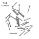 30pcs Dental pure TITANIUM SCREW POST size XL4 endodontic material bulk sale