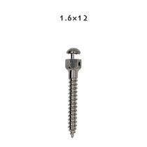 5 pcs Dental Self Drilling Micro Implants Screw Thread Titanium Alloy 1.6*12mm