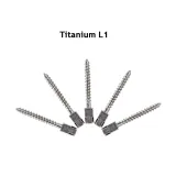 30pcs Dental endodontic material bulk sale PURE TITANIUM SCREW POST size L1