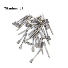 30pcs Dental endodontic material bulk sale PURE TITANIUM SCREW POST size L1