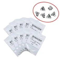 10X Dental orthodontic 0.022 roth bonding convertible triple buccal tube U/3 L/2