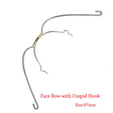 1pcs/pack dental orthodontic Extraoral Face Bow with Cuspid Hook 97mm