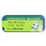 10 kits Dental orthodontic mental bracket mini MBT 0.022 345 with hook