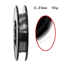 Dental orthodontic ligature wire size 0.25mm 40g for dental brace Black box