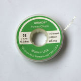 Dental orthodontic elastic chain power chain clear color 2.28m open type