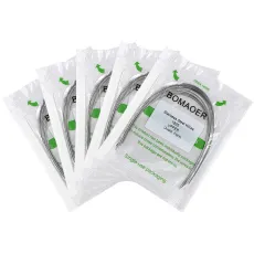 Hot 5 packs Dental orthodontic stainless steel Rectangular arch wire 19x25 upper
