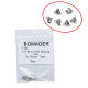 4pc Dental orthodontic 0.022 roth bonding convertible triple Buccal tube U/3 L/2