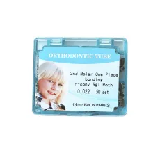 50sets Dental orthodontic 2nd molar one piece bonding n-conv sgl roth 0.022