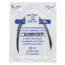 10 pack Dental orthodontic super elastic niti arch wire 018 lower ovoid Form