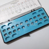 Dental 5 kits orthodontic mental bracket brace 0.022 MIM mini roth slot 345 hook