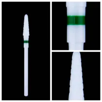 Dental Solid Zirconia polisher Φ4mm For low speed micro motor 4.0 conical shape