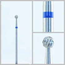 Ball shape Dental cross cut standard HP Low speed Tungsten steel polisher Bur