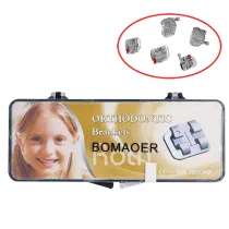 Dental 5 kits Orthodontic Mental Bracket 0.022 Standard Roth 345 with Hooks