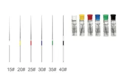 Dental Niti Woodpecker Endodontic Files U file for Root Canal Cleaning 6 sizes