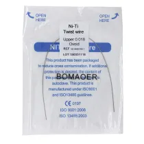 10 Packs Dental Ortho Niti twist ovoid arch Wires 1Pc/pack 0.018 Upper ovoid