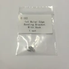Dental orthodontic 0.022 edgewise 1st Molar bonding Bracket with hook 4 pcs/pack