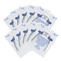 Dental 50 packs orthodontic super elastic NI-TI arch rectangular wire oval form