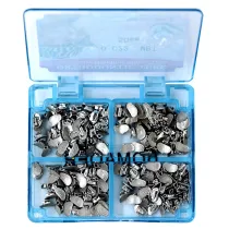 New Dental orthodontic buccal tube 2nd molar Bonding tube 022 MBT 50 set/box