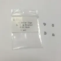 Dental orthodontic 0.022 edgewise 1st Molar bonding Bracket with hook 4 pcs/pack