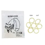 Dental orhtodontic 5000pcs/box ormaco elastic band Fox 3.5 OZ,1/4  Zoo Pack