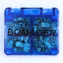 80pcs Dental orthodontic 1st molar buccal tube monoblock roth 022 20 sets