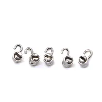 Dental orthodontic removable crimpable hook stop locks left + right with tool