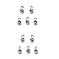 Dental orthodontic removable crimpable hook stop locks left 10pc/pack with tool