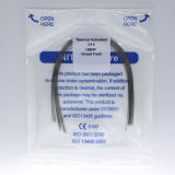 10 pack Dental orthodontic thermal activated niti arch wires 014 upper oval form