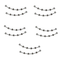 5 packs Dental orthodontic L38# lingual retainer bonding splints with mark