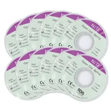 10 rolls CE FAD Dental orthodontic niti open coil spring size 0.012*0.030