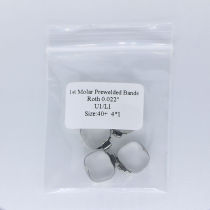 1 pack Dental orthodontic 1st molar prewelded band roth 022  U1/L1 size 40+ 4*1