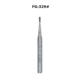 10pcs/pk Dental Carbide Burs FG 329 Pear for High Speed Handpiece
