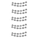 5 packs Dental orthodontic L37# lingual retainer bonding splints with mark