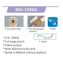 Dental MD1080A Video/RCA Rechargeable Intraoral camera