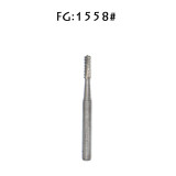 50PCS/PK dental bur Metal Cutting Carbide FG Shank FG1558