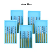 Lot X 20 Dental Zekrya Carbide Bone Surgical Cutters FG Bur 28mm long