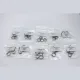 5 packs Dental Orthodontic 1st Molar Buccal Tube Bands Roth 022 Single 36-40+