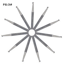 20pcs FG 3 Dental bur Tungsten steel bur carbide For high speed handpiece FG3
