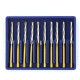 Lot X 10 Dental 23mm long Zekrya Carbide Bone Surgical Cutters FG Bur