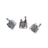 10 packs Dental orthodontic OC MIM Metal Bracket Mini Roth 018 Hooks 3 4 5