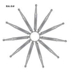 10 PCS Dental bur Latch Carbide Burs RA6 for Low Speed Handpieces